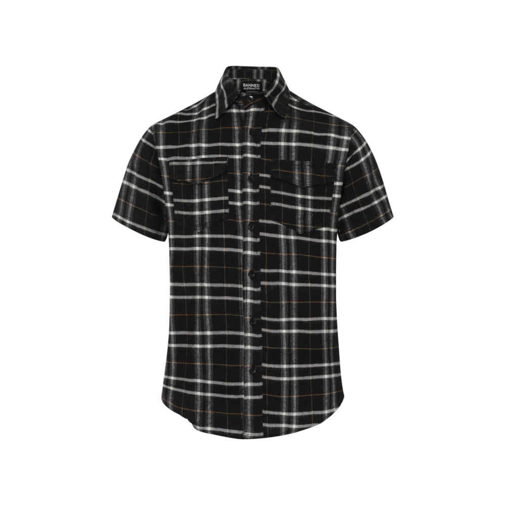 Banned - CHRIS Bluse - Schwarz